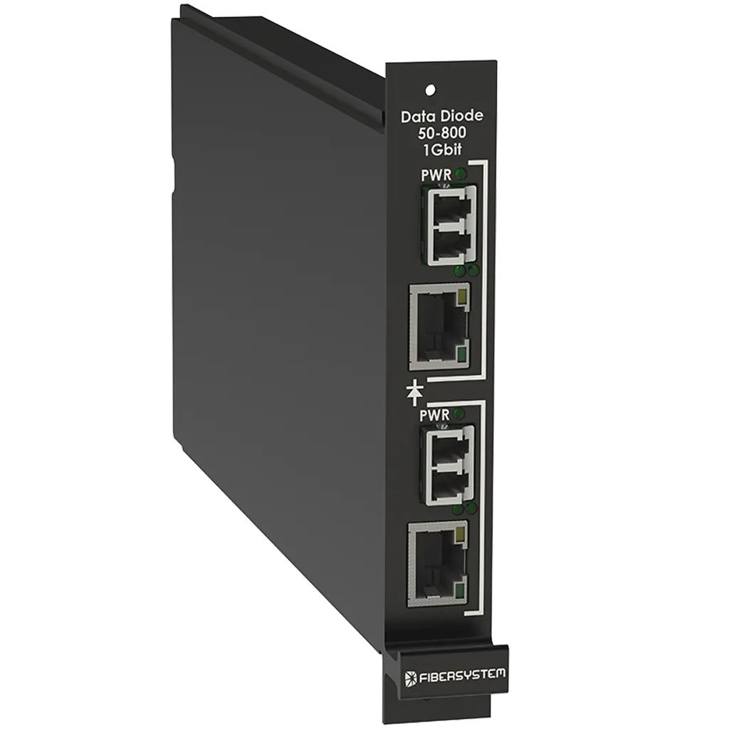 Data Diode 1Gbit Secure TEMPEST Level A+ & RÖS U1