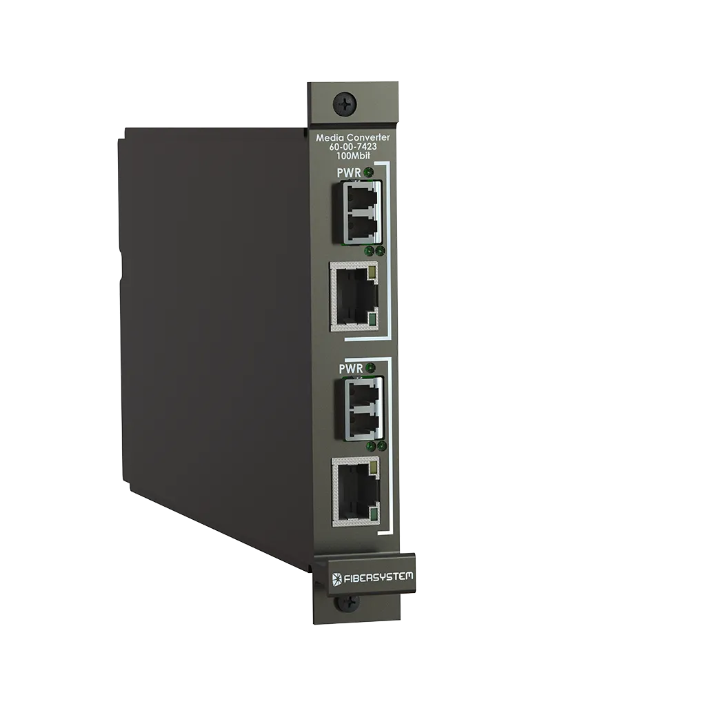 Ethernet Fiber Optical Dual Converter 100 Mbit