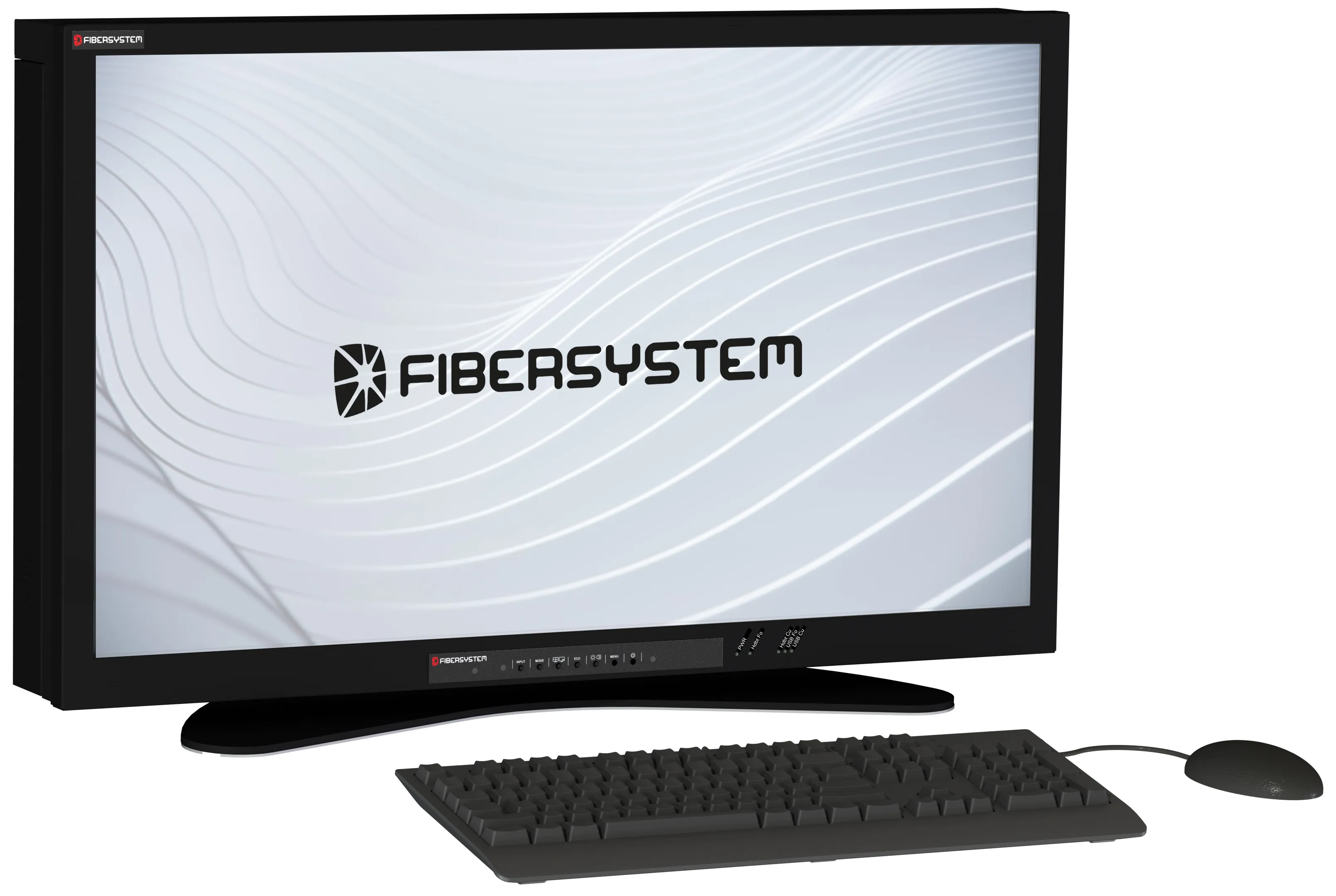 KVM Monitor 32” HDBaseT TEMPEST Level A & RÖS U1