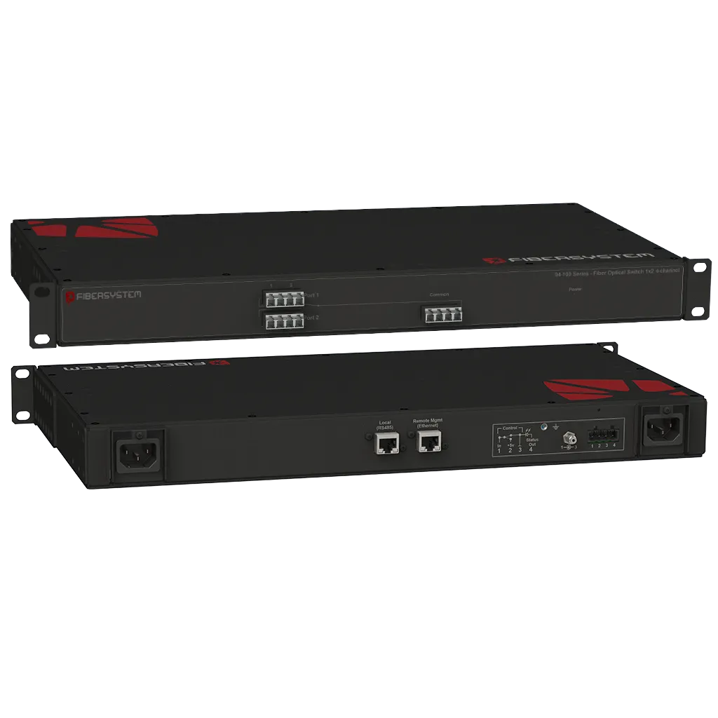 Fiber Optical Switch 1×2 WebGUI MM